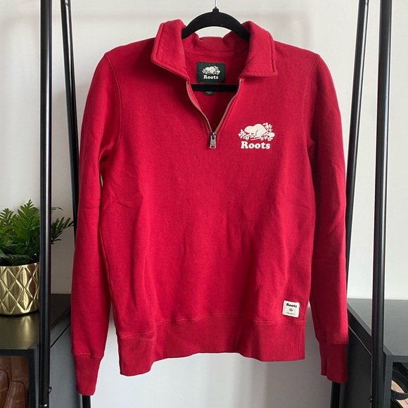 Roots Half Zip Sweatshirt - Picture 1 of 3